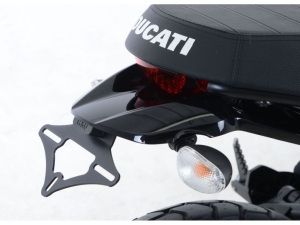 Soporte de matrícula Negro...