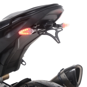 Soporte de matrícula Negro...