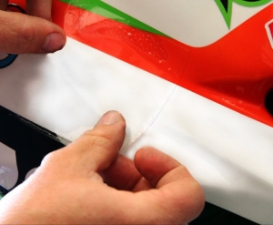 Pegatina de depósito BSB...