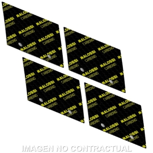 Láminas carbono Malossi 45º...