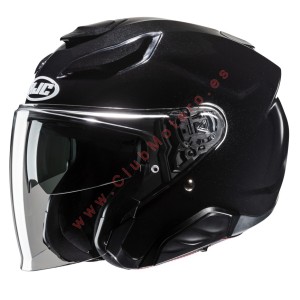 HJC F31 METAL NEGRO