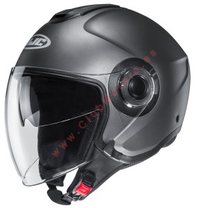 HJC I40N SEMI MATE TITANIO