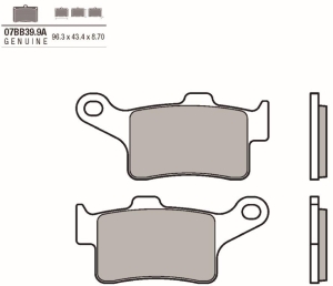 Pastillas de freno Brembo...