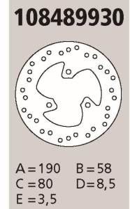 Disco BREMBO Genuine...