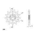 Piñón Supersprox Honda 520 x 14