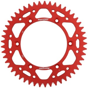 Corona Supersprox Aluminio Roja 49 D