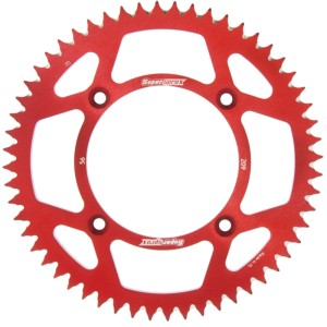 Corona Supersprox Aluminio Roja 56 D