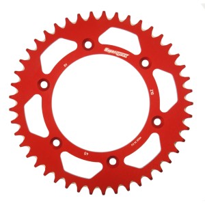 Corona Supersprox Aluminio Roja 45 D