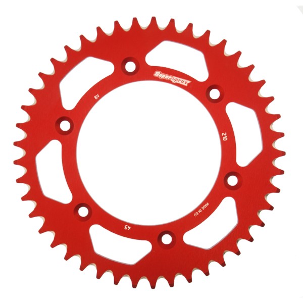 Corona Supersprox Aluminio Roja 45 D