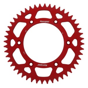 Corona Supersprox Aluminio Roja 47 D