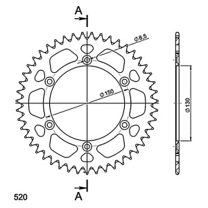 Corona Supersprox Aluminio Azul 47 D