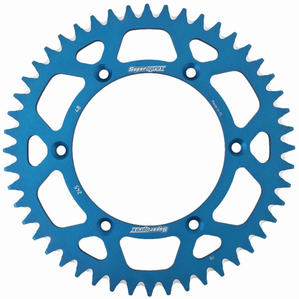 Corona Supersprox Aluminio Azul 48 D