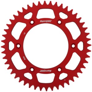 Corona Supersprox Aluminio Roja 48 D