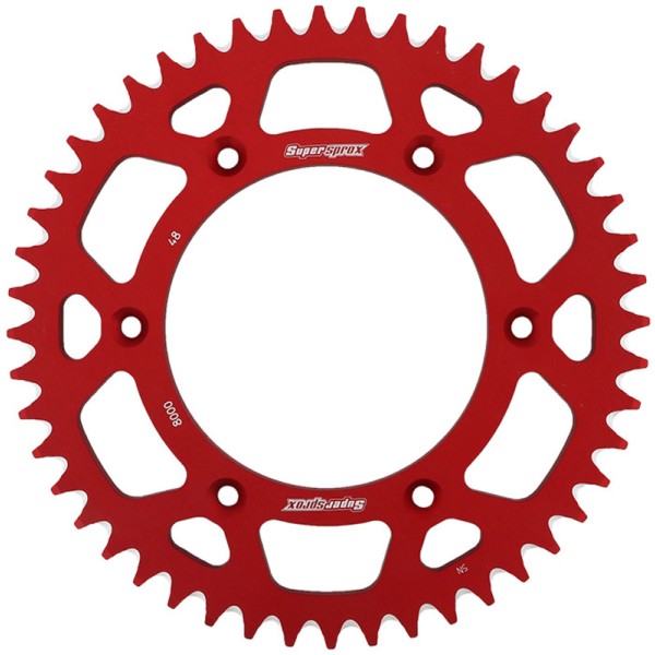 Corona Supersprox Aluminio Roja 48 D