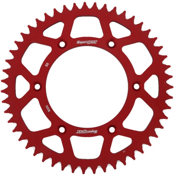 Corona Supersprox Aluminio Roja 50 D