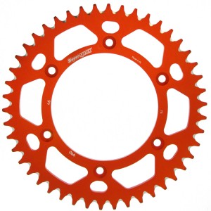 Corona Supersprox Aluminio Naranja 46 D