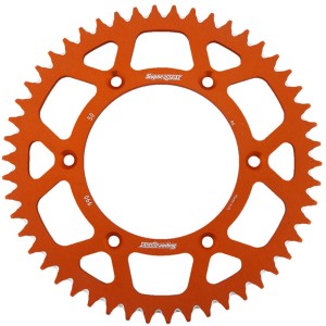 Corona Supersprox Aluminio Naranja 50 D