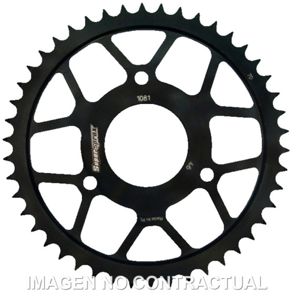 Corona Supersprox acero Rieju 428 x 46