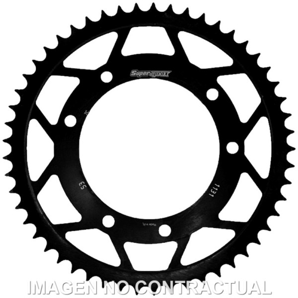 Corona Supersprox acero Derbi - Yamaha 420 x 53