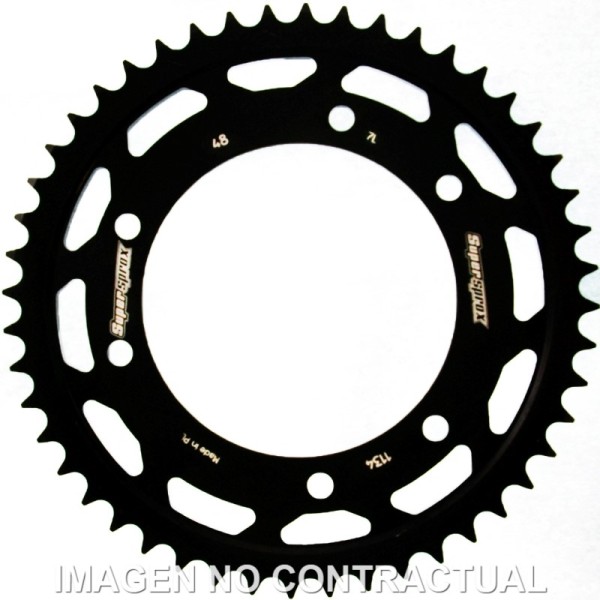 Corona Supersprox acero Yamaha 428 x 48