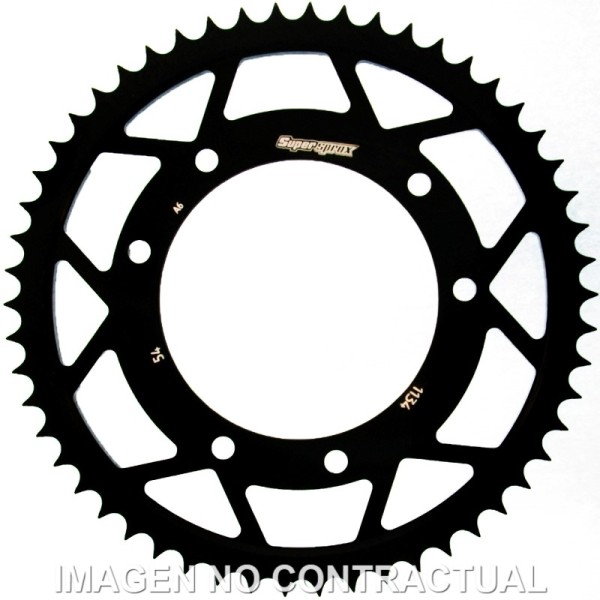 Corona Supersprox acero Derbi 428 x 54