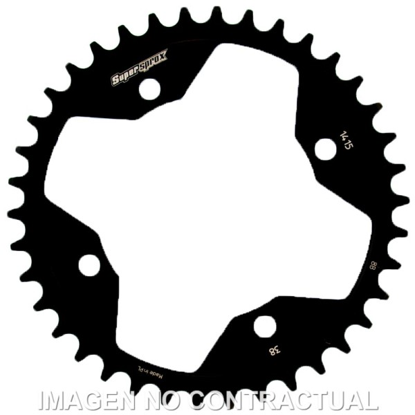 Corona Supersprox acero Kawasaki 520 x 38