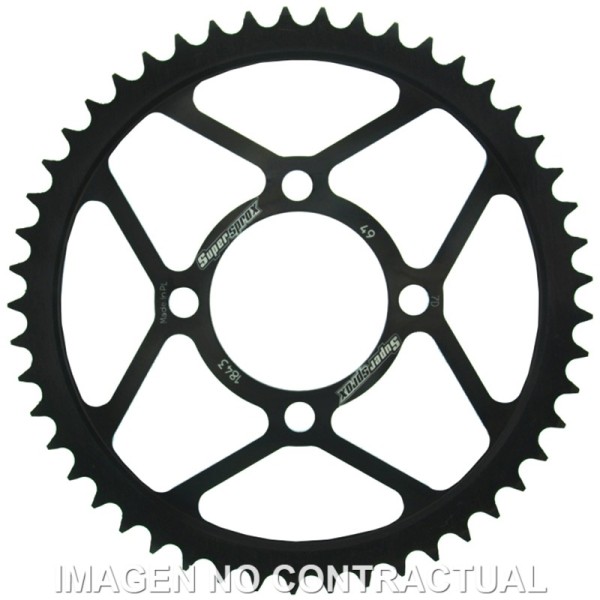 Corona Supersprox acero Yamaha 428 x 49