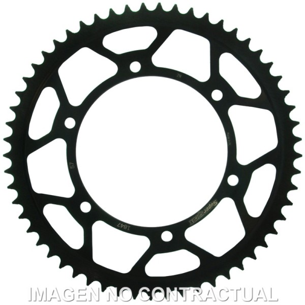 Corona Supersprox acero Yamaha 428 x 57