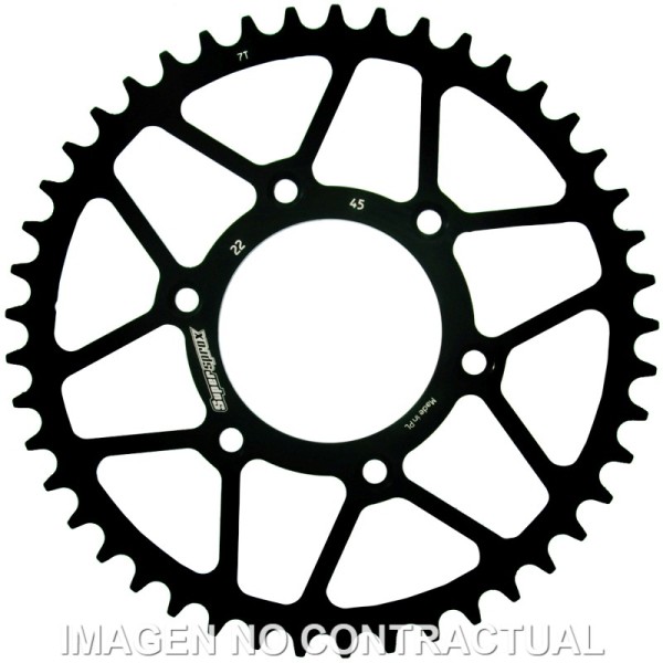 Corona Supersprox acero Aprilia 520 x 45