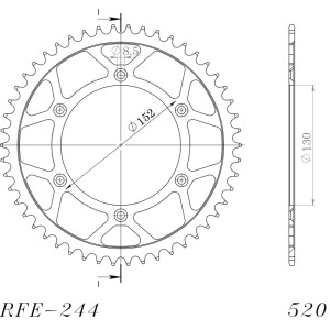 Corona Supersprox Acero BMW 520 X 48