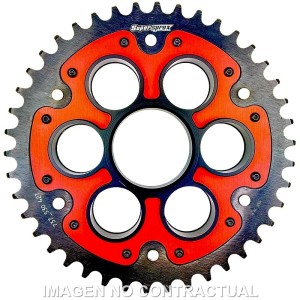 Corona Supersprox Stealth Roja Ducati 530 X 42