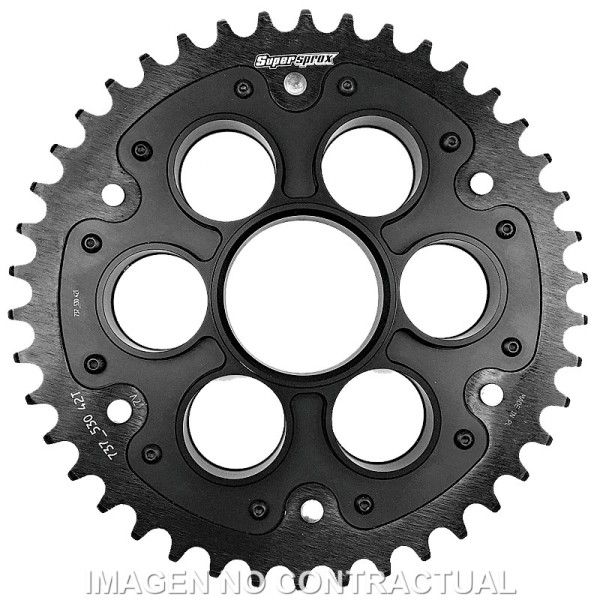 Corona Supersprox Stealth Negra Ducati 525 x 41