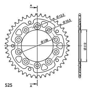 Corona Supersprox Stealth Roja 43 D