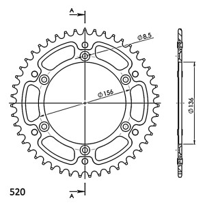 Corona Supersprox Stealth Azul 47 D