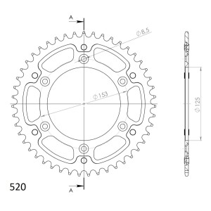 Corona Supersprox Stealth Roja 47 D