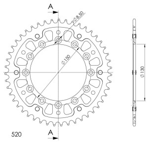 Corona Supersprox Stealth Azul 47 D