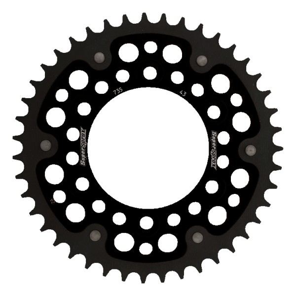 Corona Supersprox Stealth Negra Ducati 520 x 43