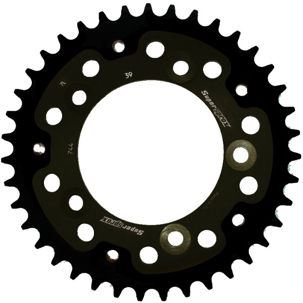 Corona Supersprox Stealth Negra Ducati 525 x 39