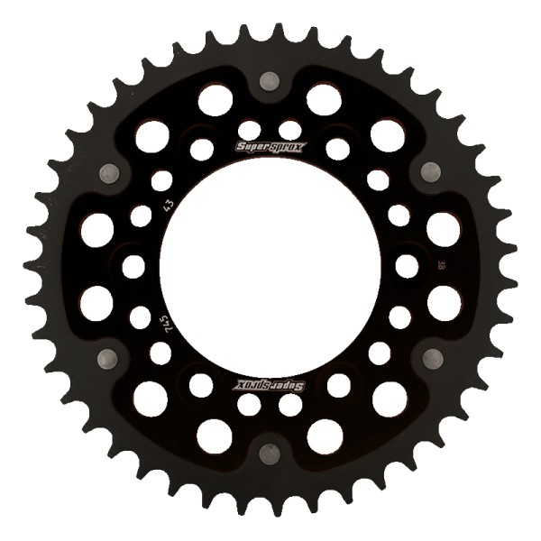 Corona Supersprox Stealth Negra Ducati 525 x 43