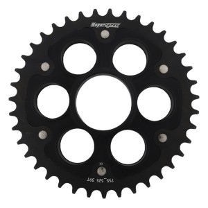 Corona Supersprox Stealth Negra Ducati 525 x 39