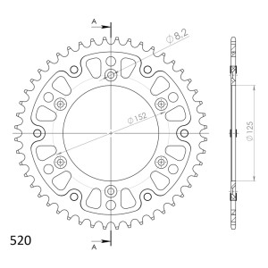 Corona Supersprox Stealth Roja 48 D