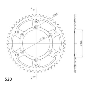 Corona Supersprox Stealth Roja 52 D