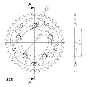 Corona Supersprox Stealth Naranja 41 D