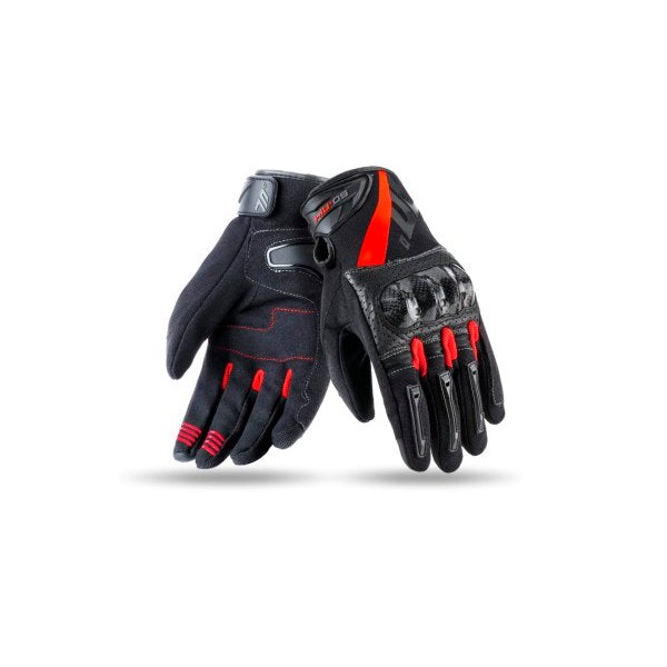 GUANTE SD-N14 VERANO NAKED HOMBRE NEGRO/ROJO