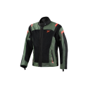 CHAQUETA SD-JT66 SAHARA HOMBRE VERDE MILITAR/ROJO