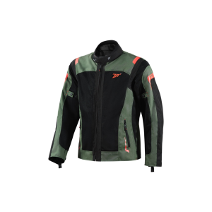 CHAQUETA SD-JT66 SAHARA HOMBRE VERDE MILITAR/ROJO