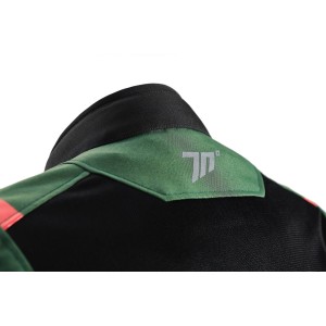 CHAQUETA SD-JT66 SAHARA HOMBRE VERDE MILITAR/ROJO