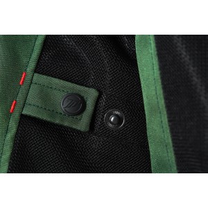 CHAQUETA SD-JT66 SAHARA HOMBRE VERDE MILITAR/ROJO