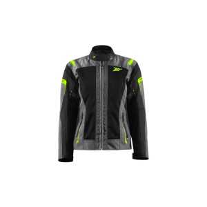 CHAQUETA SD-JT68 SAHARA MUJER GRIS/AMARILLO FLUOR