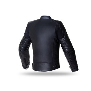 CHAQUETA SD-JL1 INVIERNO CUSTOM PIEL HOMBRE NEGRO